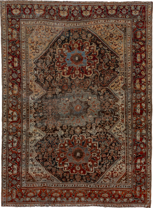 Vintage Shiraz Area Rug (7' x 9')